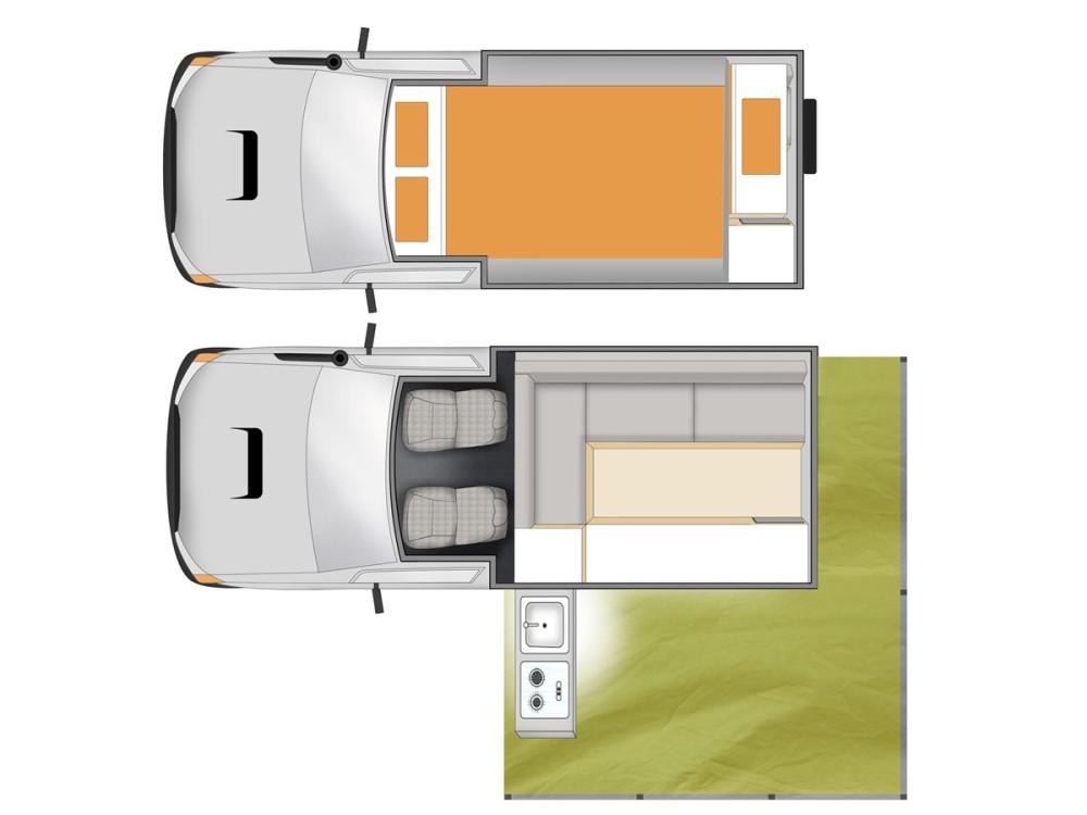 Trailfinder 2 Berth Camper 4WD