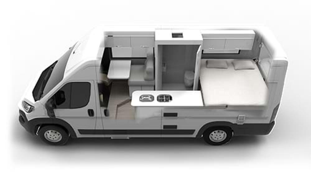 example of 2 Berth Motorhome