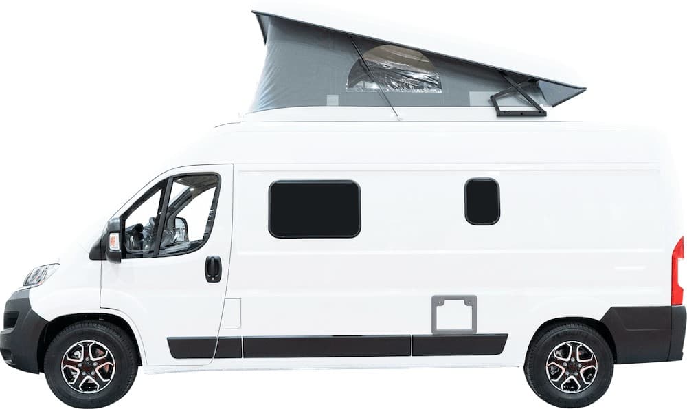 example of 2 Berth Deluxe Campervan